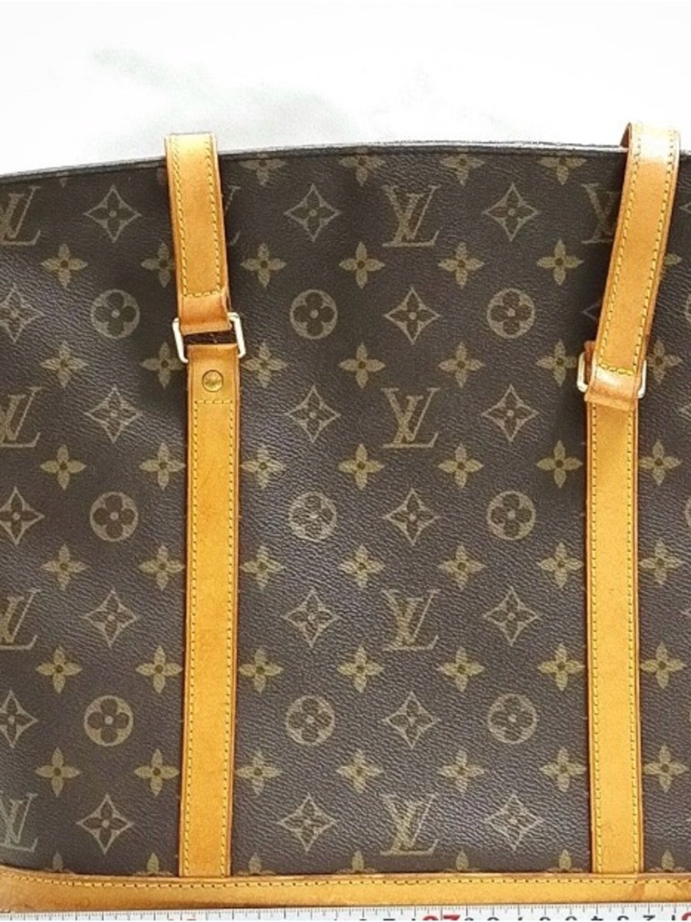 Louis Vuitton Monogram Babylone Canvas  Leather Shoulder Bag. -Preowned As Is - Picture 3 of 13